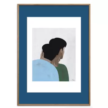 The Poster Club - Indrammet Jaron Su, Salang 40*50 - Hent selv