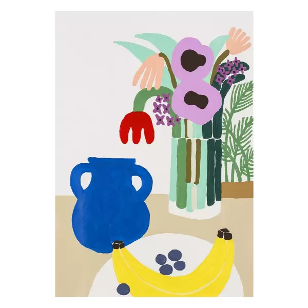 The Poster Club - Carissa Potter, Blueberries and Banana 30*40