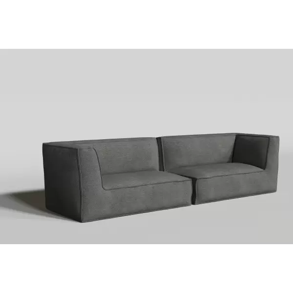 Trois Pommes Home - Edge Chaiselong, Højre arm - Fl. farver 