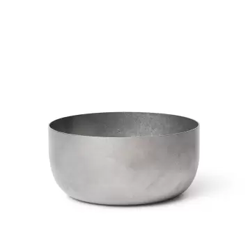 Ferm Living - Skål Tumbled, Rustfrit Stål Ø:12,5*6 Ferm Living - Skål Tumbled, Rustfrit Stål Ø:12,5*6