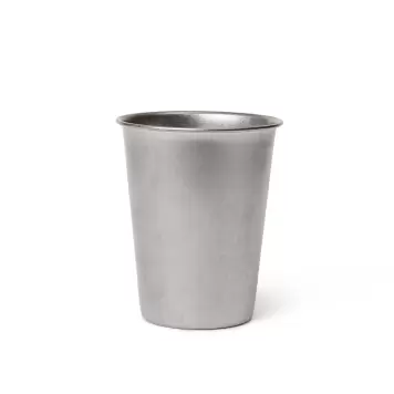 Ferm Living - Kop Tumbled, Rustfrit Stål Ø:8,5*10 Ferm Living - Kop Tumbled, Rustfrit Stål Ø:8,5*10