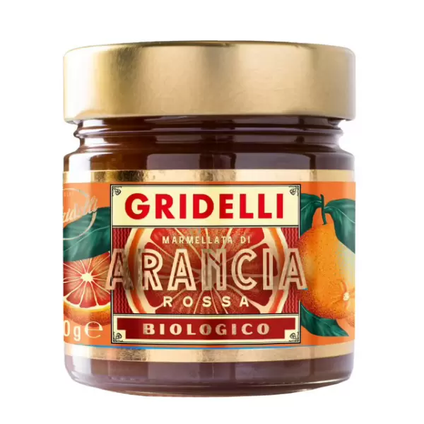 Gridelli - Øko Marmellata di Arancia Rossa