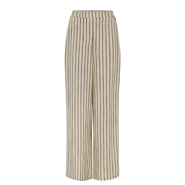 esmé studios - Kasia Pants, Pure Cashmere Pinstripe