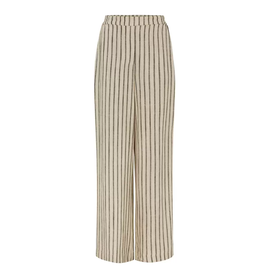 Kasia Pants, Pure Cashmere Pinstripe
