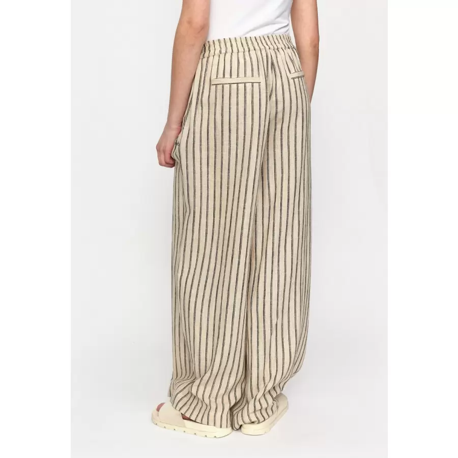 esmé studios - Kasia Pants, Pure Cashmere Pinstripe