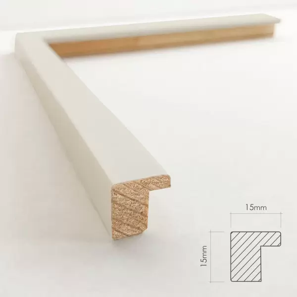 INCADO - Ramme 30*40 med Plexiglas, Timeless