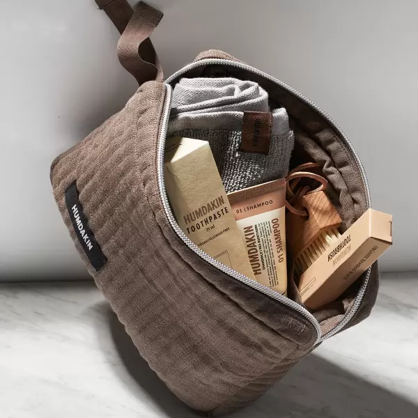 HUMDAKIN - Linen Cosmetic bag, Waldorf