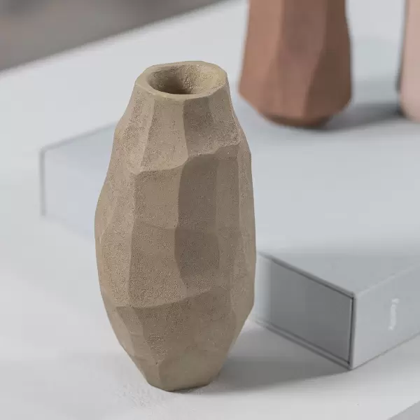 Mette Ditmer - Art Piece Nuki Vase B, Latte