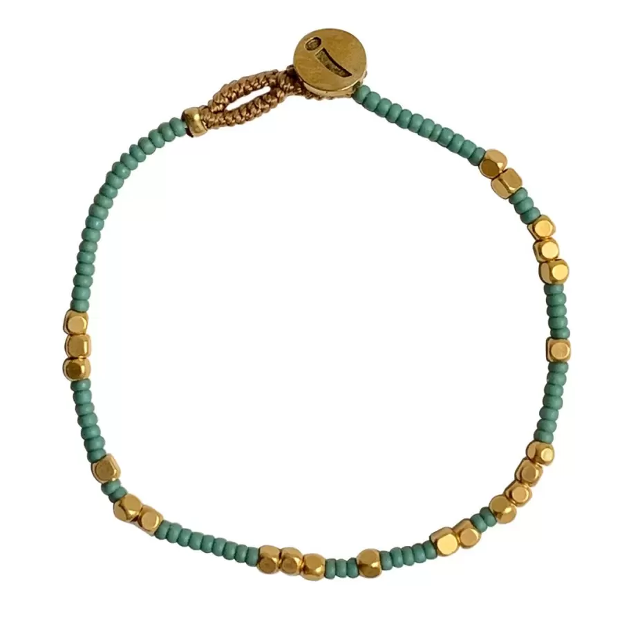 IBU Jewels Armbånd - HF01 Pin Piont Armbånd i Antique Beige main image 0