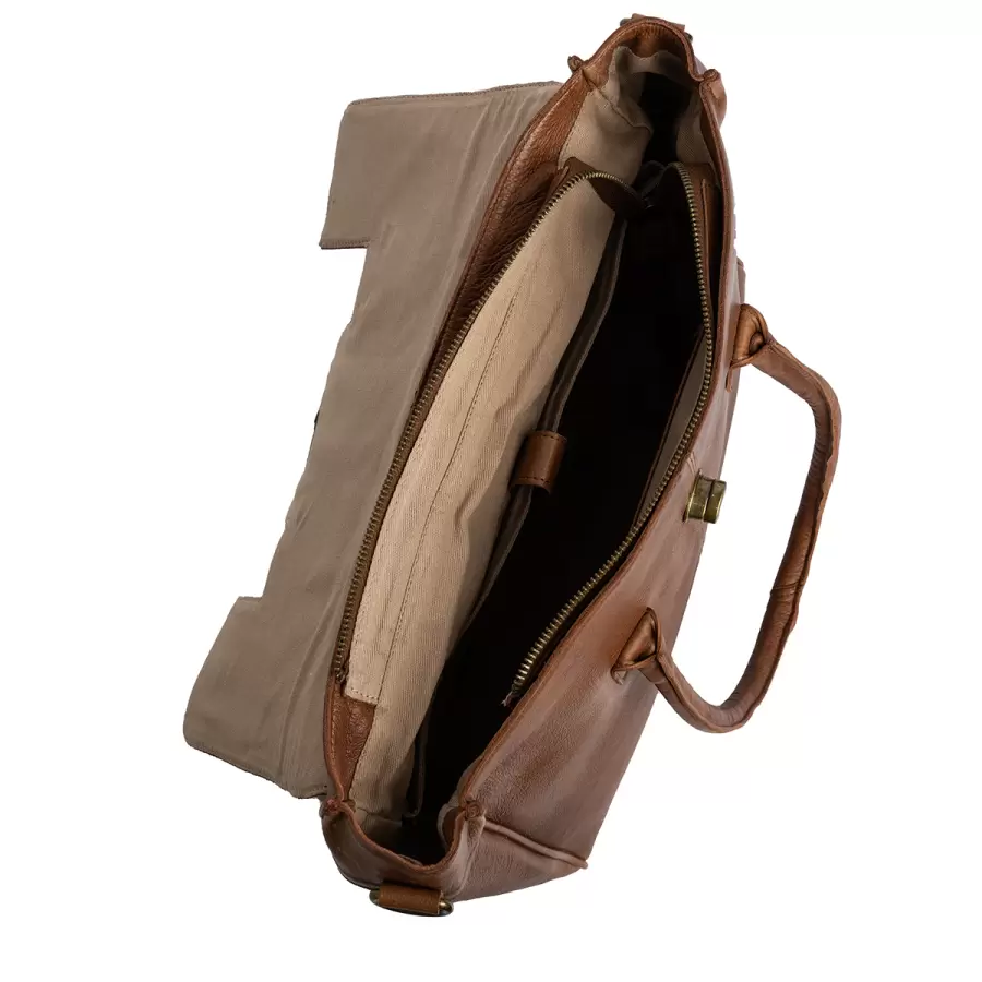 REDESIGNED - Cate Big Crossbody, Burned Tan