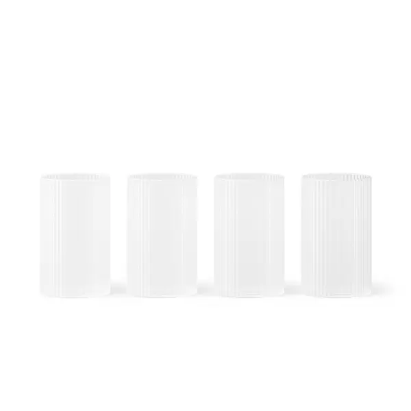 ferm LIVING - 4 glas, Frosteds Ripple Verrines