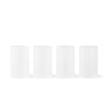 Ferm Living - 4 Ripple Verrines, Frosted