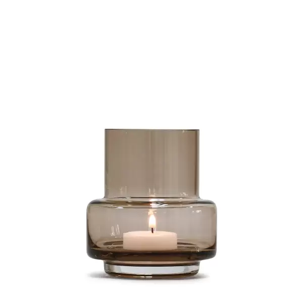 Ro Collection - Hurricane Tealight no. 25, Sepia Brown