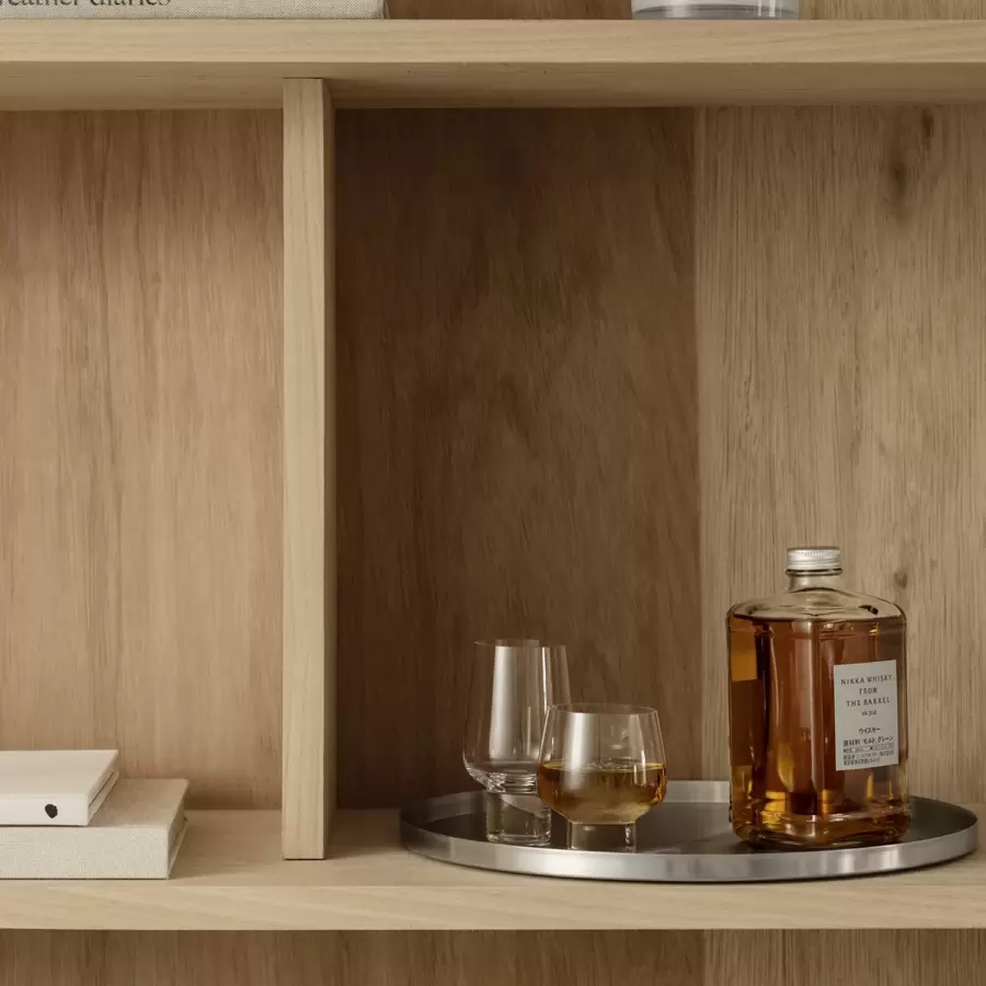 Blomus - Tjenerbakke Peasy Small, Rustfrit Stål 30 cm.