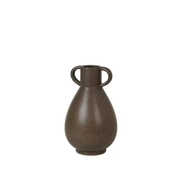 Broste Copenhagen - Vase Simi, Antique Brown Ø:18*29,5