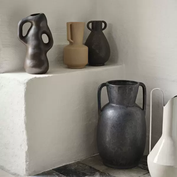 Broste Copenhagen - Vase Simi, Indian Tan H:43