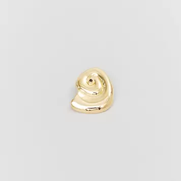 Trine Tuxen - Ørering Shield, Forgyldt sterlingsølv