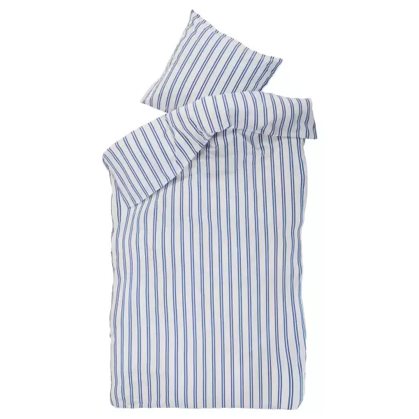 By Nord - Sengesæt percale Liva Ocean, 140*220 ekstralængde