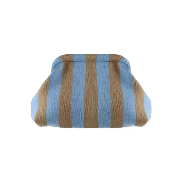 By Stær - Alba Clutch, Lyseblå/Beige