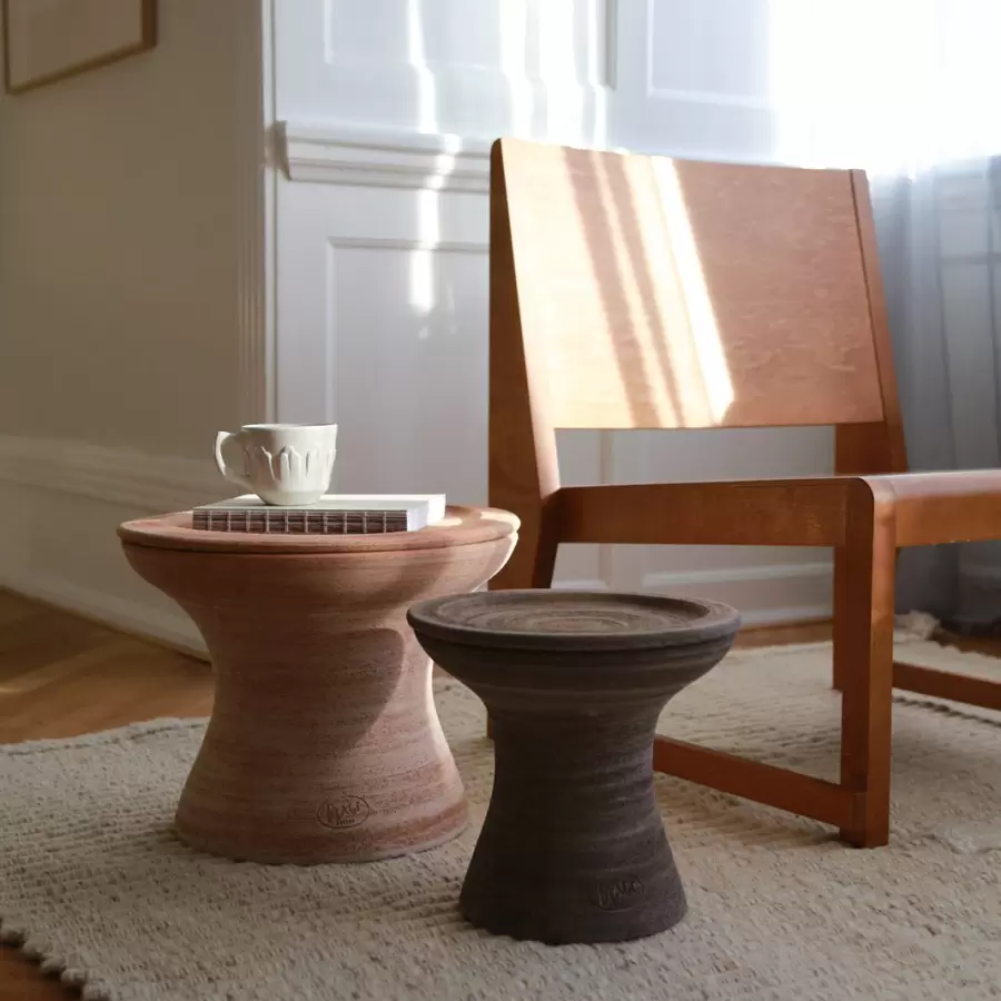 Bergs Potter - Celeste Raw, Grey Ø:39*28 - Hent selv