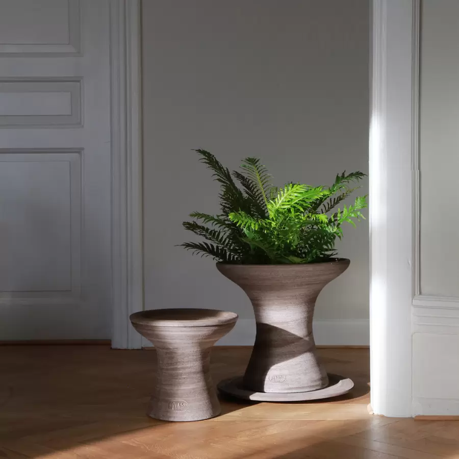 Bergs Potter - Celeste Raw, Grey Ø:39*28 - Hent selv