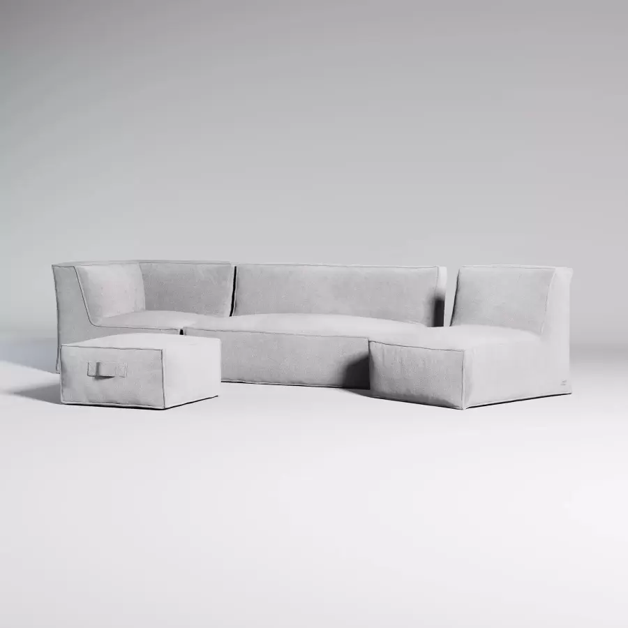 Trois Pommes Home - The Lounge Sæt inkl. 4xcover - 4 dele, vælg ml. 3 farver