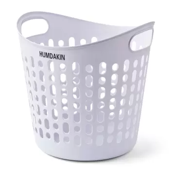 HUMDAKIN - Vasketøjskurv, Blue Glass, Recyclable Plastic HUMDAKIN - Vasketøjskurv, Blue Glass, Recyclable Plastic