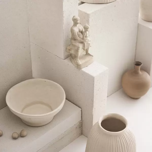 TELL ME MORE - Skål Veneto Papmaché, Ø:28,5*12,5