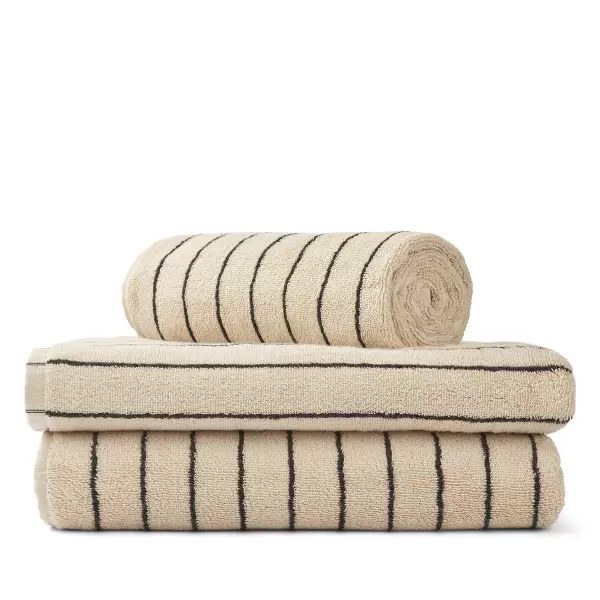 Bongusta - Håndklæder stribede, Naram, 50*80 - vælg farve