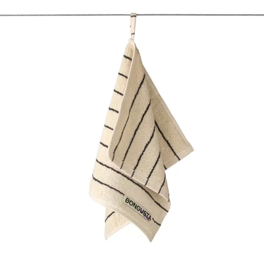 Bongusta - Gæstehåndklæder stribede Naram 30*50, fl. farver