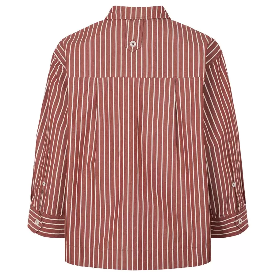 esmé studios - Gry Short Shirt GOTS, Roasted Russet
