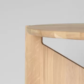 Kristina Dam - Sofabord  Ø52 cm. egetræ