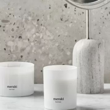 meraki - Duftlys, Fresh Linen Ø:8*9,5 meraki - Duftlys, Fresh Linen Ø:8*9,5