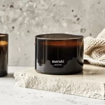 meraki - Duftlys, Warm Tonka Ø:10*7,5 meraki - Duftlys, Warm Tonka Ø:10*7,5
