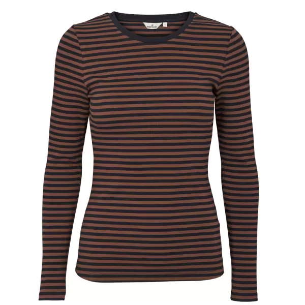 Basic Apparel - Ludmilla Tee GOTS, Carafe/Black