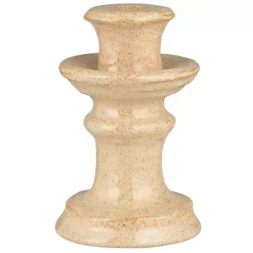 Ib Laursen - Lysestage Saga, Creme Ø:9,5*15 Ib Laursen - Lysestage Saga, Creme Ø:9,5*15