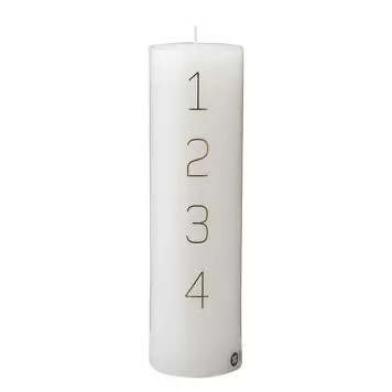 KunstIndustrien - Adventslys 7*24, guld