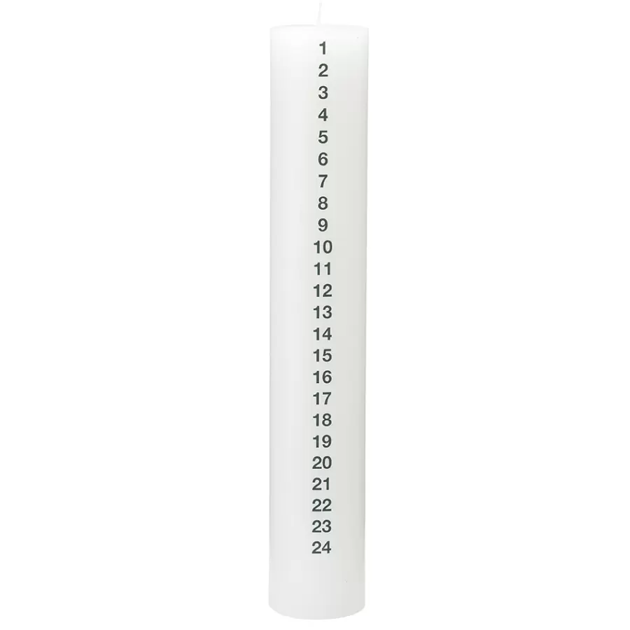 KunstIndustrien - Kalenderlys 6*40 - vælg farve