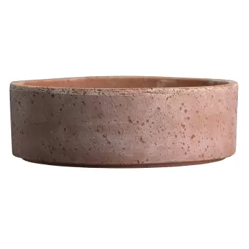 Bergs Potter - Ø:30 Underskål The Hoff, Uglaseret Rosa Bergs Potter - Ø:30 Underskål The Hoff, Uglaseret Rosa