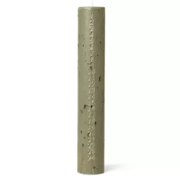 Ferm Living - Kalenderlys Mura, Artichoke Green
