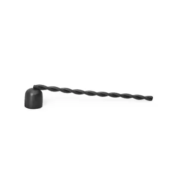 Ferm Living - Lyseslukker Twist, Sort messing Ferm Living - Lyseslukker Twist, Sort messing