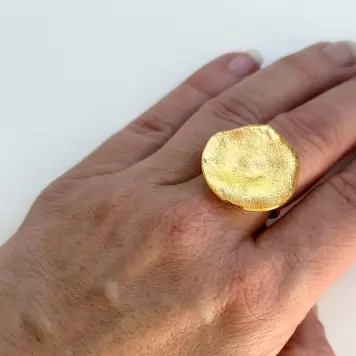 Sisse Dinesen - Ring Illumi, Forgyldt SS Sisse Dinesen - Ring Illumi, Forgyldt SS
