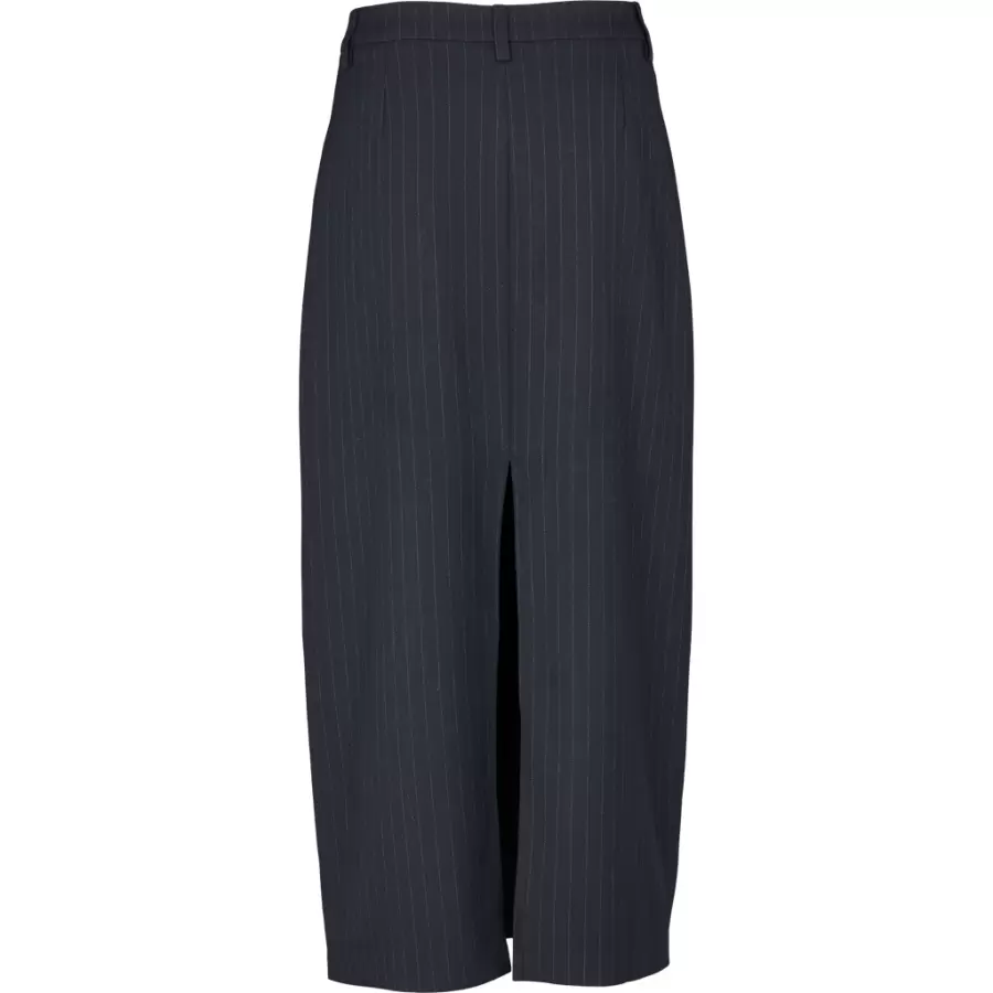 Basic Apparel - Marjorie Lang nederdel, Sky Captain