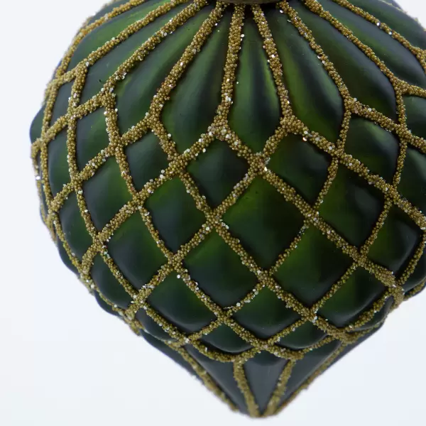 House Doctor - Julepynt Hinda, Grøn/Guld House Doctor - Julepynt Hinda, Grøn/Guld