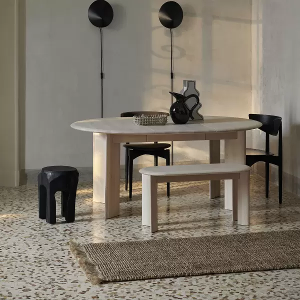 ferm LIVING - Løber Athens, Natur 80*250