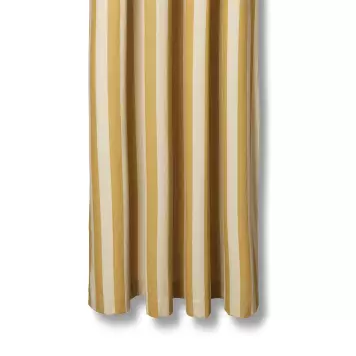 Ferm Living - Chambray Badeforhæng, Warm Yellow/Parchment Ferm Living - Chambray Badeforhæng, Warm Yellow/Parchment
