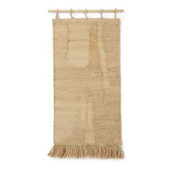 Ferm Living - Vægtæppe Harvest, Natur 50*100 Ferm Living - Vægtæppe Harvest, Natur 50*100