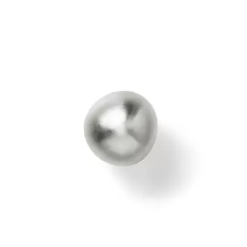 Ferm Living - Mushroom Hook, Børstet rustfrit stål knage