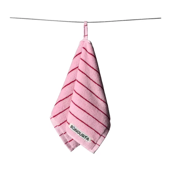 Bongusta - Gæstehåndklæder stribede Naram 30*50, fl. farver