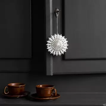 Watt & Veke - Papirpynt Flake, Hvid Watt & Veke - Papirpynt Flake, Hvid